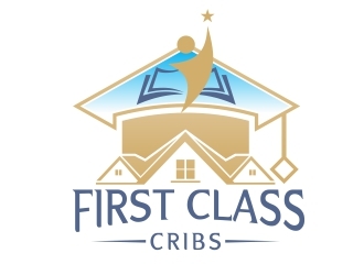 First Class Cribs logo design by rizuki