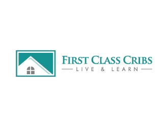 First Class Cribs logo design by pencilhand
