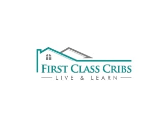 First Class Cribs logo design by pencilhand