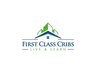 First Class Cribs logo design by pencilhand