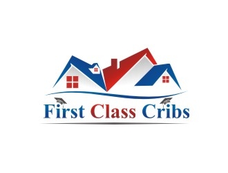 First Class Cribs logo design by hariyantodesign