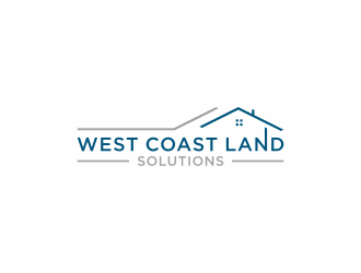 West Coast Land Solutions logo design by checx
