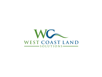 West Coast Land Solutions logo design by bricton
