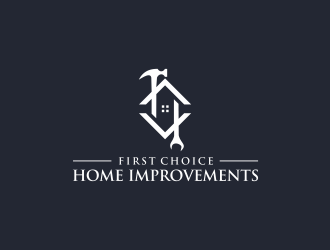 First Choice Home Improvements logo design by ammad