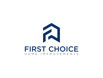 First Choice Home Improvements logo design by dewipadi