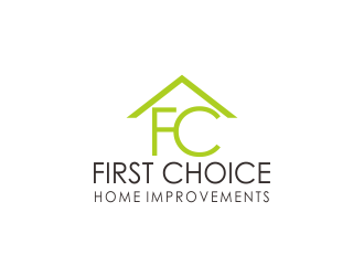 First Choice Home Improvements logo design by Greenlight