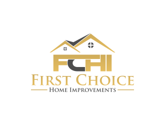 First Choice Home Improvements logo design by Purwoko21