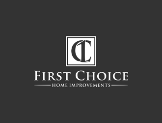 First Choice Home Improvements logo design by johana