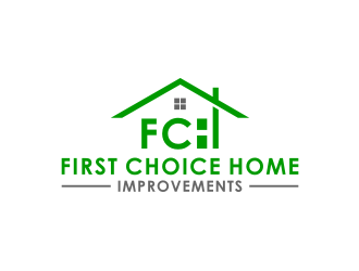 First Choice Home Improvements logo design by Zhafir