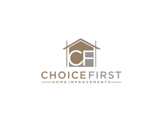 First Choice Home Improvements logo design by bricton