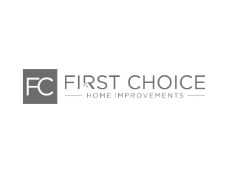 First Choice Home Improvements logo design by ammad