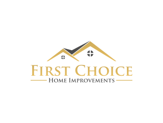 First Choice Home Improvements logo design by Purwoko21
