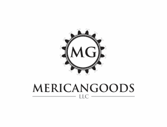 MericanGoods LLC logo design by santrie