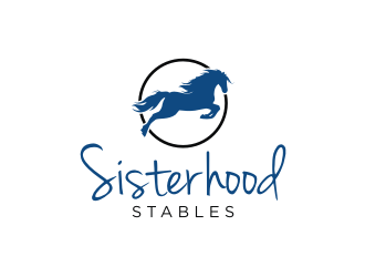 Sisterhood Stables logo design by mbamboex