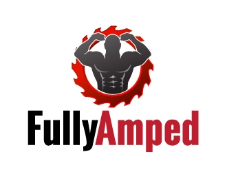 Fully Amped logo design by Dawnxisoul393