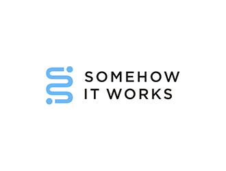 Somehow It Works logo design by blackcane