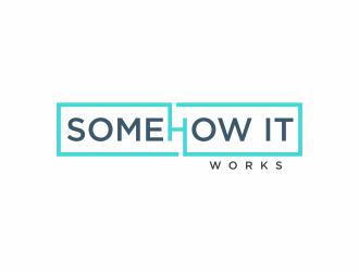 Somehow It Works logo design by santrie