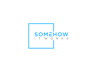Somehow It Works logo design by bomie