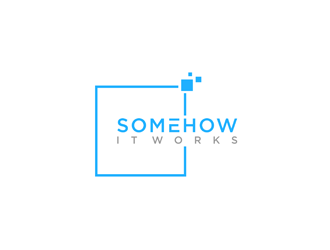 Somehow It Works logo design by bomie