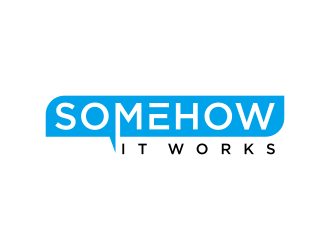 Somehow It Works logo design by cimot