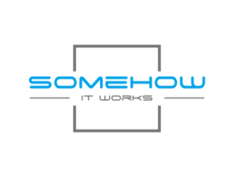Somehow It Works logo design by cimot