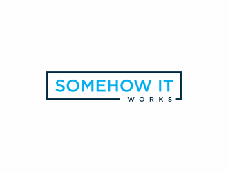 Somehow It Works logo design by santrie