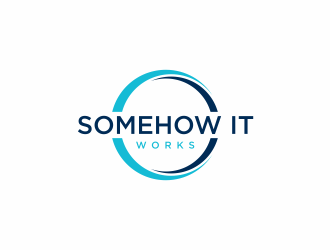 Somehow It Works logo design by santrie