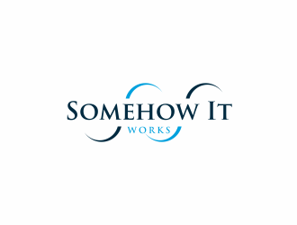 Somehow It Works logo design by santrie