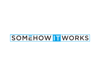 Somehow It Works logo design by cimot