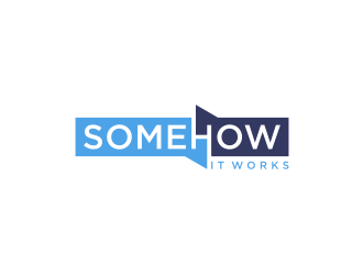 Somehow It Works logo design by asyqh