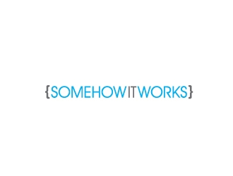 Somehow It Works logo design by desynergy