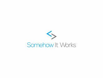 Somehow It Works logo design by Dianasari