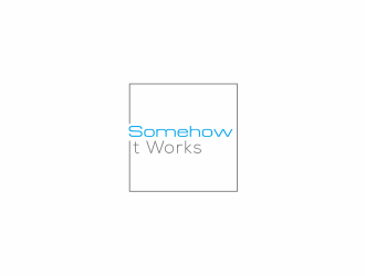 Somehow It Works logo design by Dianasari