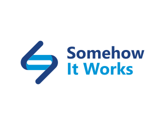 Somehow It Works logo design by Razzi