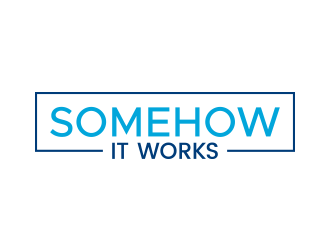 Somehow It Works logo design by lexipej