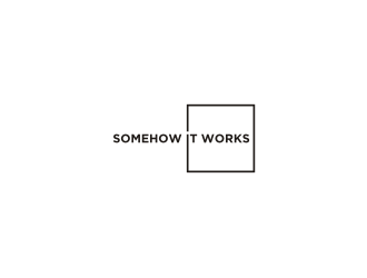 Somehow It Works logo design by Barkah
