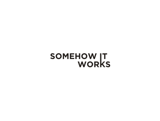 Somehow It Works logo design by Barkah