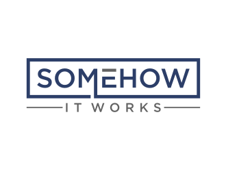 Somehow It Works logo design by nurul_rizkon