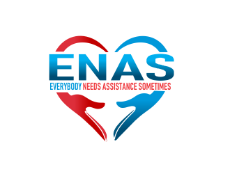 ENAS Everybody Needs Assistance Sometimes (The E sound is long E) logo design by cgage20