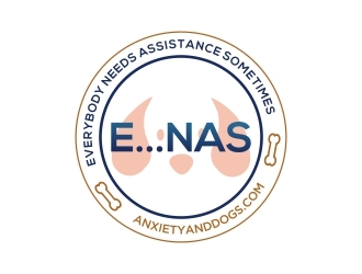 ENAS Everybody Needs Assistance Sometimes (The E sound is long E) logo design by berkahnenen