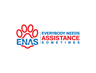 ENAS Everybody Needs Assistance Sometimes (The E sound is long E) logo design by keptgoing