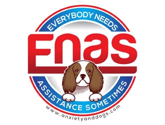 ENAS Everybody Needs Assistance Sometimes (The E sound is long E) logo design by MAXR