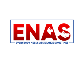 ENAS Everybody Needs Assistance Sometimes (The E sound is long E) logo design by qqdesigns