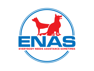 ENAS Everybody Needs Assistance Sometimes (The E sound is long E) logo design by qqdesigns