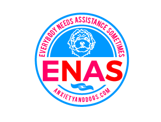 ENAS Everybody Needs Assistance Sometimes (The E sound is long E) logo design by SOLARFLARE
