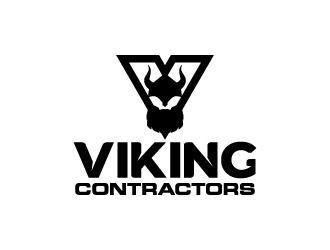 Viking contractors logo design by yans