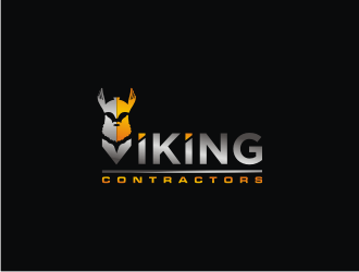 Viking contractors logo design by bricton