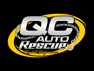 QC Auto Rescue  logo design by beejo