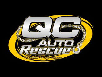 QC Auto Rescue  logo design by beejo