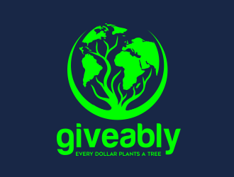 Giveably logo design by AisRafa